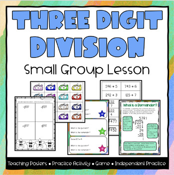 Long Division Small Group Lesson - Fourth Grade by Lighting Up Little Minds