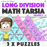 Long Division Tarsia Puzzle Activity