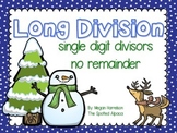 Long Division Task Cards