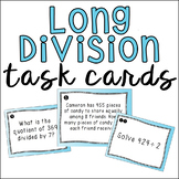 Long Division Task Cards