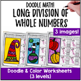 Long Division Whole Number Quotients Doodle Math Twist on 