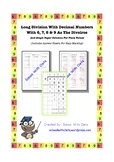Long Division With Decimal Numbers & Harder Divisors & Pla