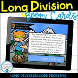 Long Division Word Problems | Boom Cards™