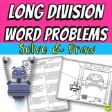 Long Division Word Problems Color By Answer 