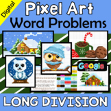Long Division Word Problems with Remainders - digital myst
