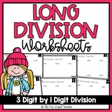 Long Division Worksheets | 3 Digit by 1 Digit Division 