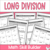 Long Division Worksheets - 4th Grade and 5th Grade Practic