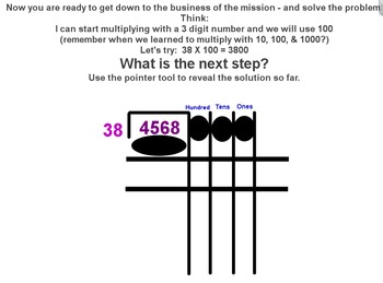 Preview of Long Division flipchart