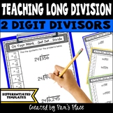 Long Division with 2 Digit Divisors Practice Worksheets