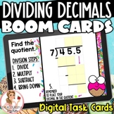 Long Division with Decimals BOOM Cards | Digital Task Card