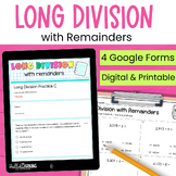 Long Division with Remainders Practice, Review & Assessmen