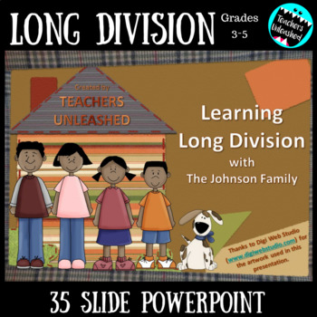 Preview of Division PowerPoint Lesson {Long Division}