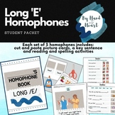 Long E Homophones Student Packet