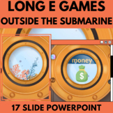 Long E Phonics ELA Review Games | Outside the Submarine | 