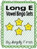 Long E Vowel Bingo Game Sets (freebie in preview!)