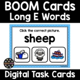 Long E Word BOOM Cards