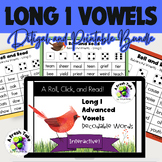 Long I Advanced Vowels Words/Sentences Roll & Read - Digit