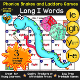 LONG I GAME SNAKES & LADDERS VOWEL TEAMS IE IGH Y I-E PHON