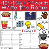 Long I: IE, IGH and Y Words Write the Room