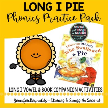 Preview of Long I Phonics Practice and Book Companion Pack