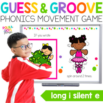 Kæledyr klokke jeg er sulten Long I Silent E Movement Game | Guess and Groove Phonics Activity and  Worksheets