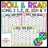 Long I Vowel Teams I_E IE IGH Y | Roll and Read Fluency Pr