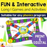 Long I Print & Digital Worksheets and Games | Includes igh