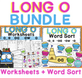 Long O BUNDLE Worksheets and Word Sort