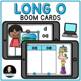 Long O Boom Cards for Digital Distance Learning with Audio