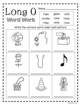 Long O Interactive Phonics Practice By Nicole O'connor - Teach From The 