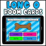 Long O, Silent E Words BOOM Cards Picture Word Match