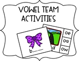 Long O Vowel Team Activities