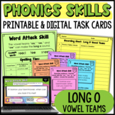 Long O Vowel Team : Phonics Activities for Older Students 