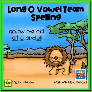 Preview of Long O Vowel Teams | oa, ow, o-e, old, olt, o, oll | Boom Cards