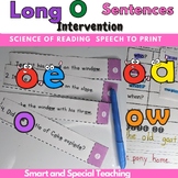 Long O Word Sentences & Stories  Science of Reading Speech