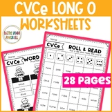 Long O Silent E Worksheets for Practicing CVCe Magic E Activities