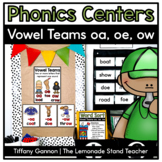 Vowel Teams Long O OA OW OE Phonics Centers and Activities
