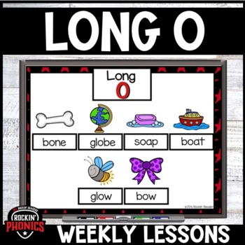 Preview of Science of Reading Long O | Long Vowel Worksheets | Long Vowel Games