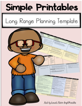 Preview of Long Range Plan Template