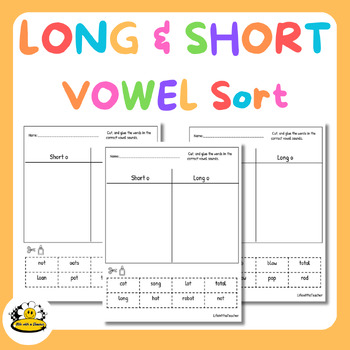 Preview of Long & Short (A) Vowel Sort