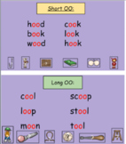 Short & Long OO - Picture/Word Match - Distance Learning