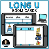 Long U Boom Cards Distance Learning with Audio ui oo ue ew