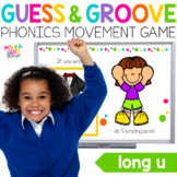 Long U Movement Game | Guess and Groove Phonics Activity a