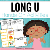 Long U Worksheets and Partner Games- Long Vowels Worksheet