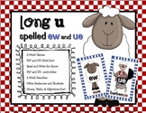 Long U spelled EW and UE Word Work Pack