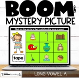 Long Vowel A Boom Cards™ Uncover the Picture