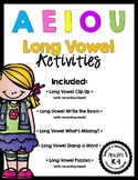Long Vowel Activities