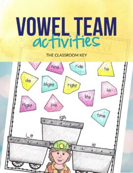 Long Vowel Activities and Worksheets for 2nd Grade Phonics