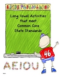 Long Vowel Activities that Meet Common Core State Standards