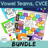 Vowel Teams - Long Vowels - CVCE - Board Game BUNDLE for P